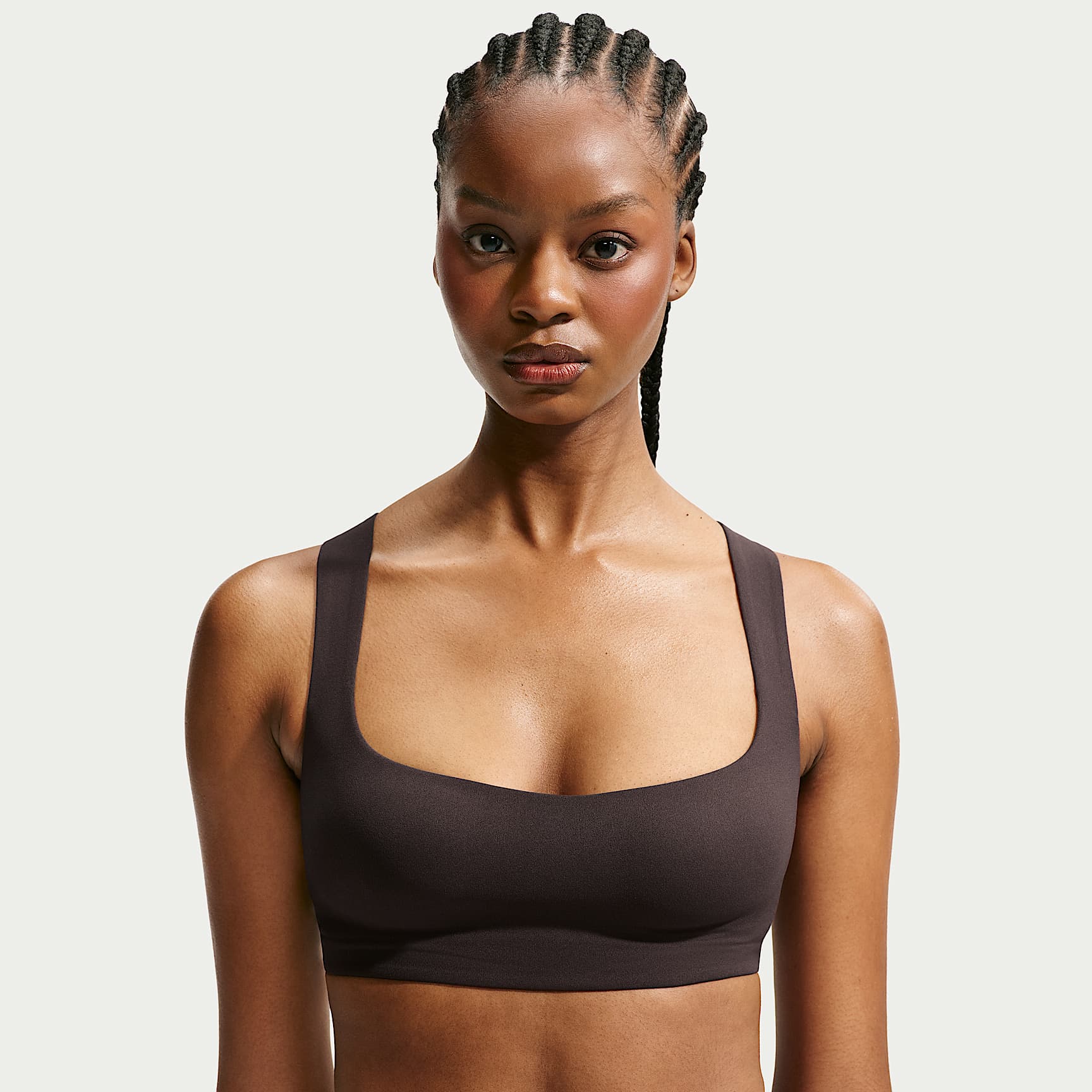 NIKE公式】NikeSKIMS Studio Stretch ウィメンズ スクエアネック ブラ